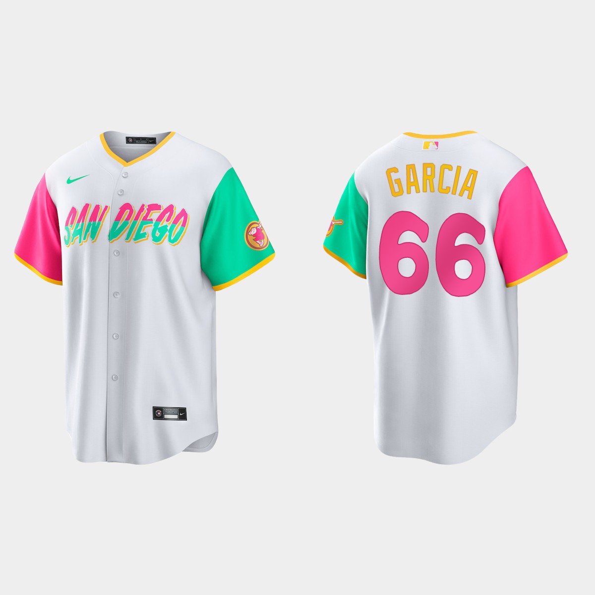 San Diego Padres Luis Garcia 2022 City Connect Jersey - White