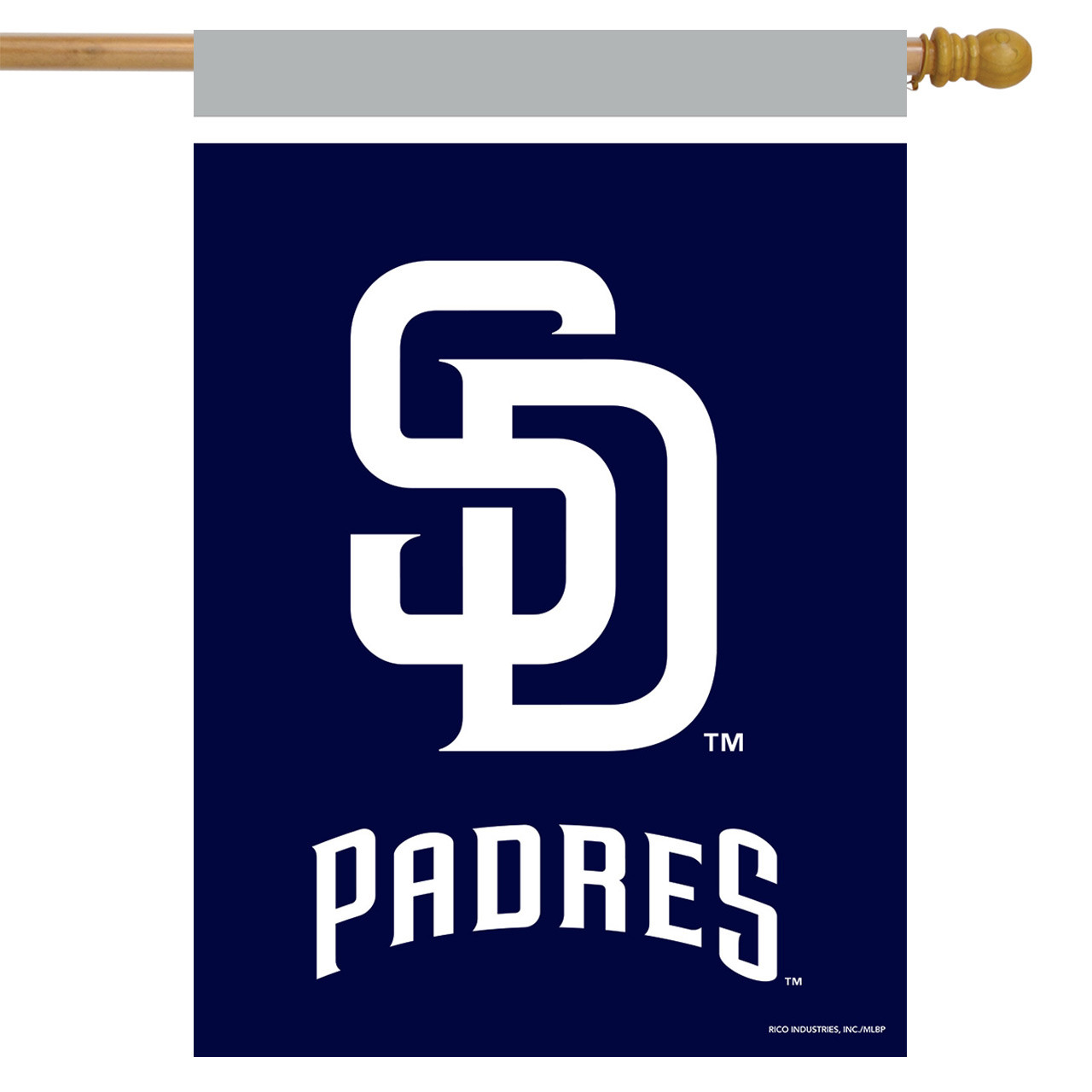 San Diego Padres MLB Garden Flag, House Flag