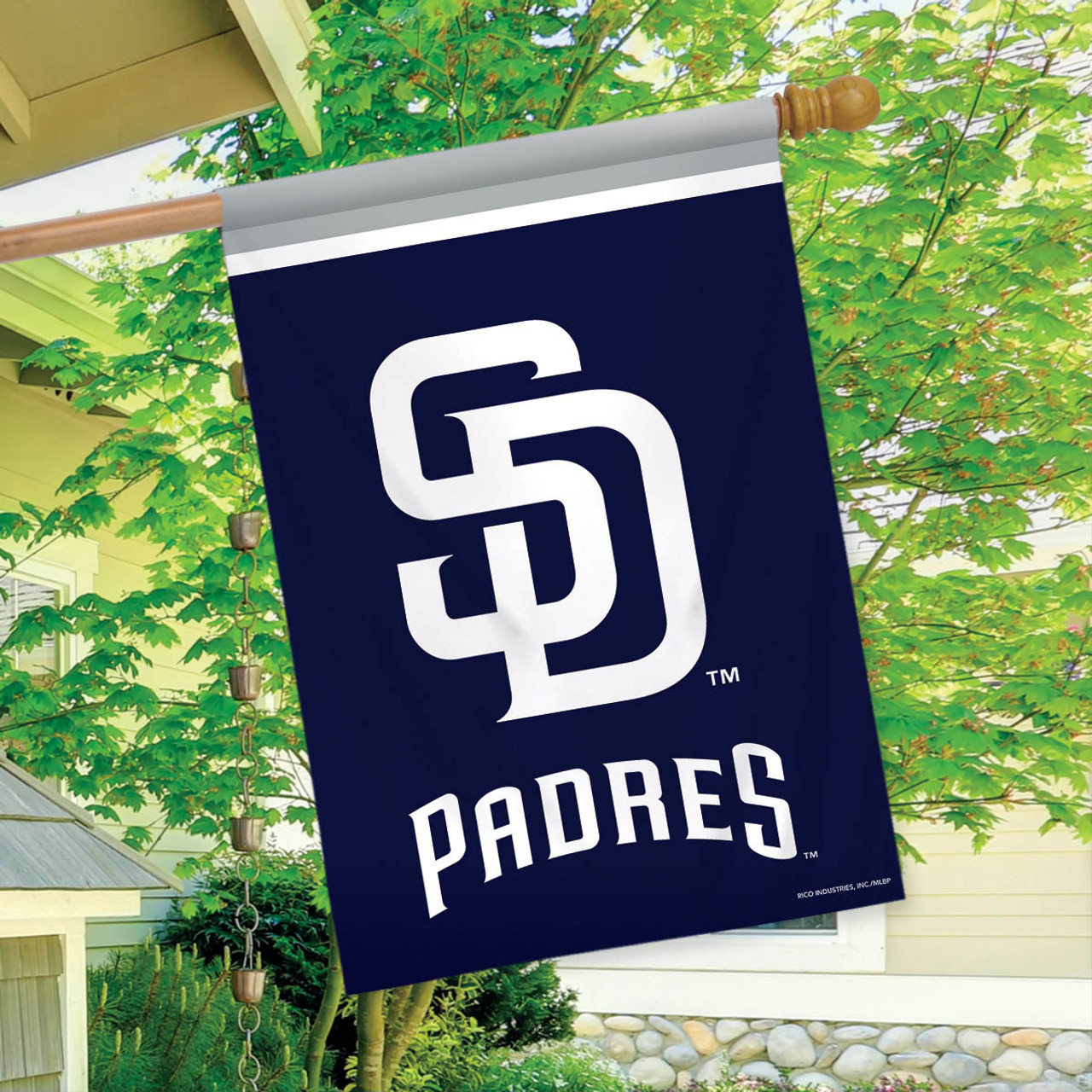 San Diego Padres MLB Garden Flag, House Flag