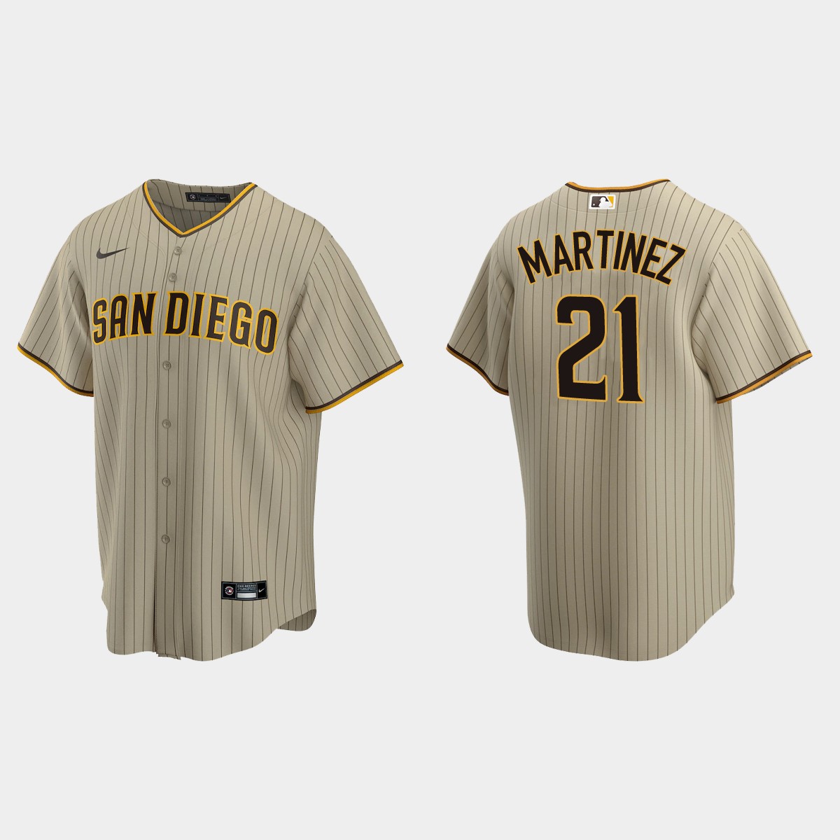 San Diego Padres Nick Martinez Alternate Jersey - Sand Brown