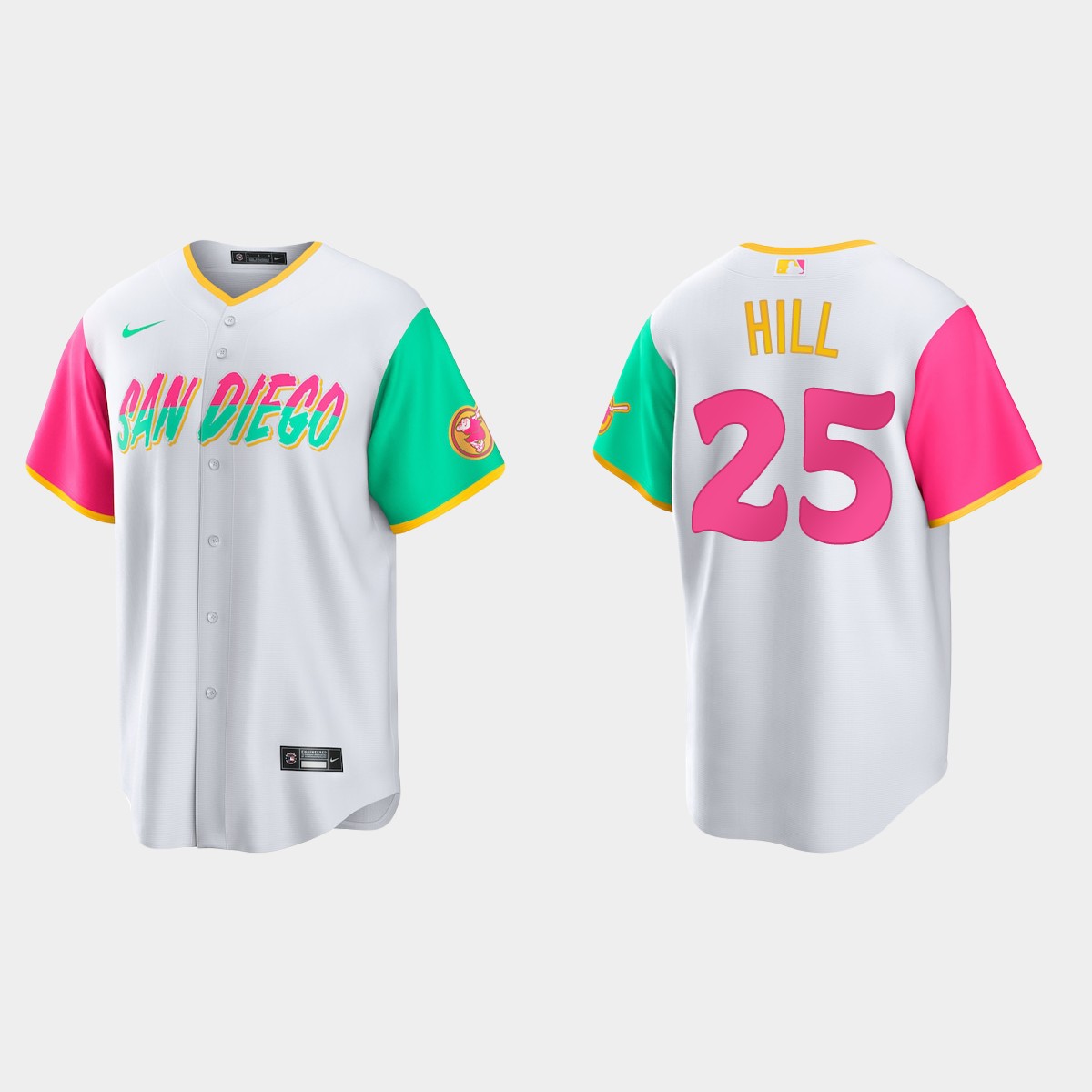 San Diego Padres Tim Hill 2022 City Connect Jersey - White