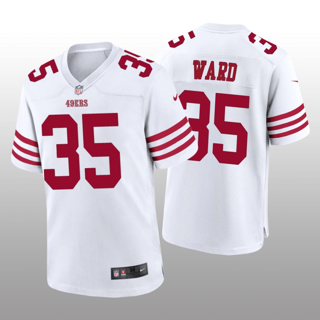 San Francisco 49ers Charvarius Ward White Jersey Game - Men's
