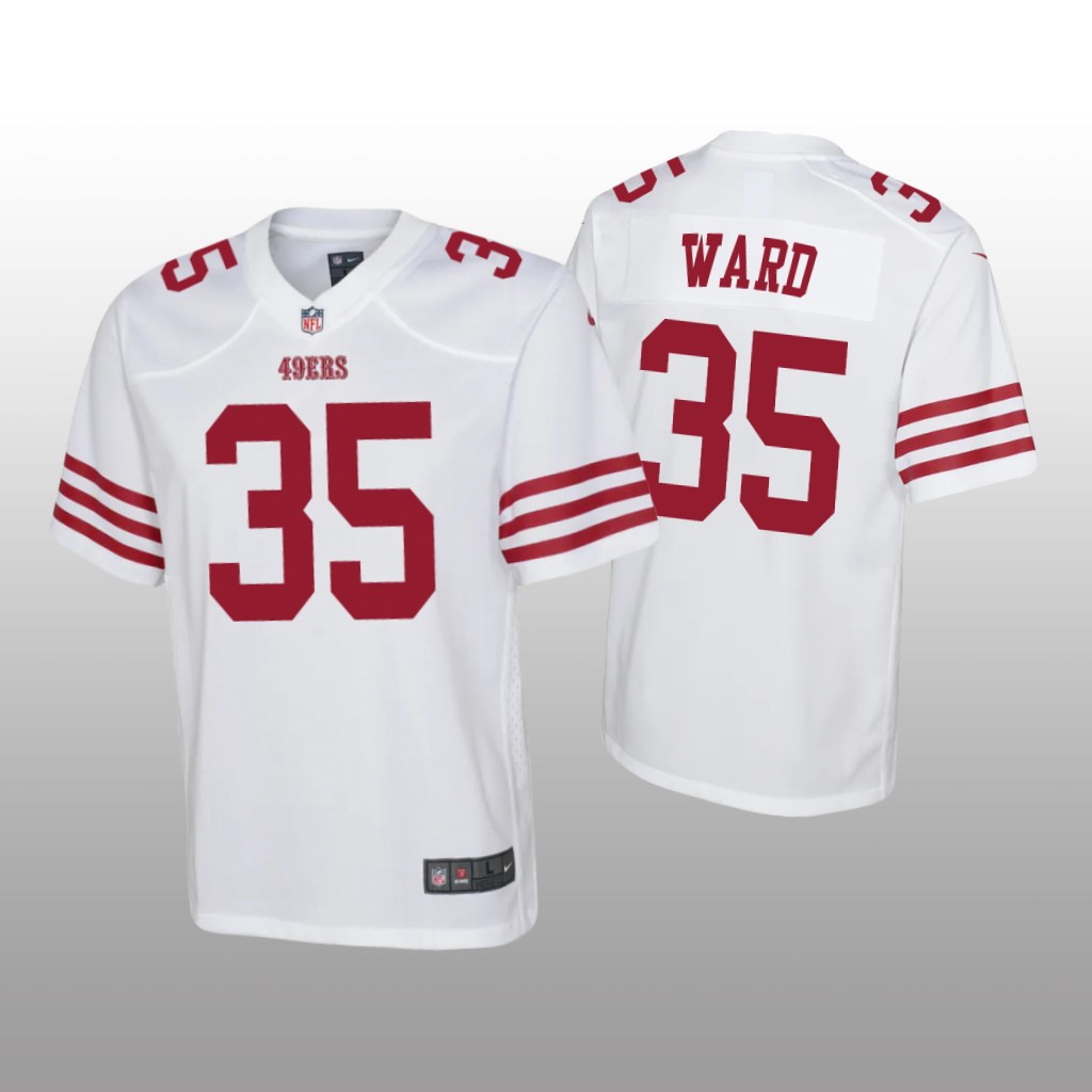 San Francisco 49ers Charvarius Ward White Jersey Game - Youth