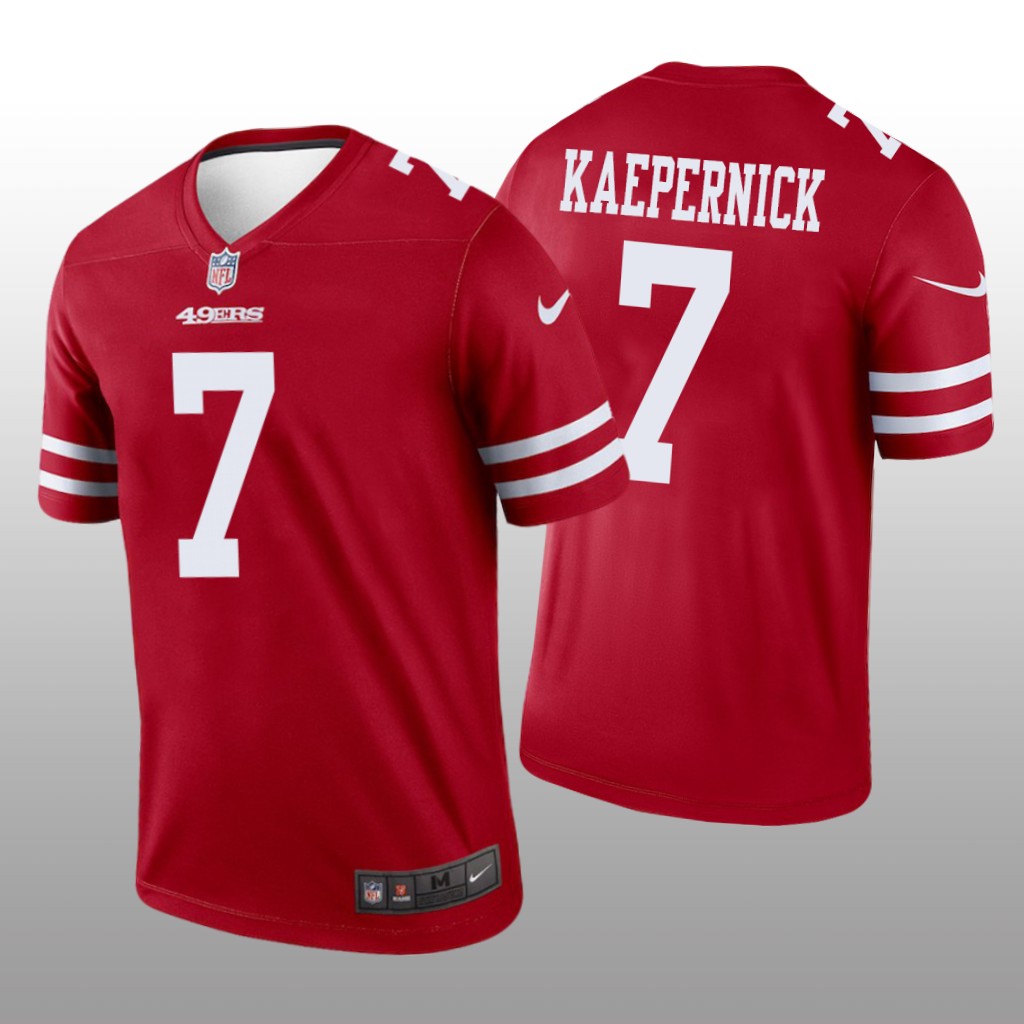 San Francisco 49ers Colin Kaepernick Red Jersey Legend - Men's