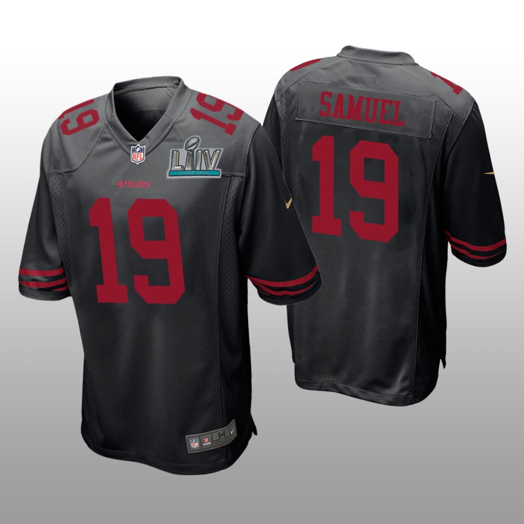 San Francisco 49ers Deebo Samuel Black Game Jersey Super Bowl LIV - Men's