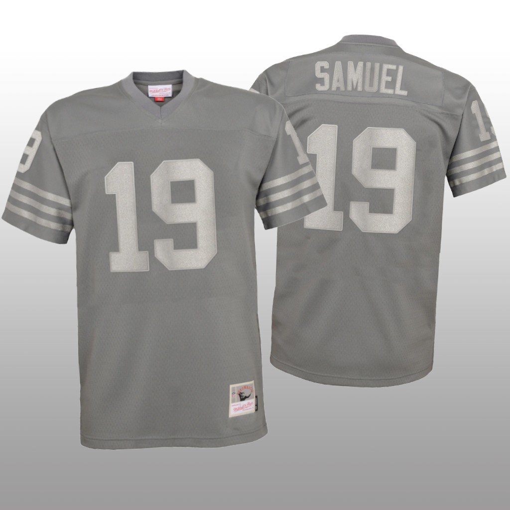 San Francisco 49ers Deebo Samuel Charcoal Jersey Metal - Men's
