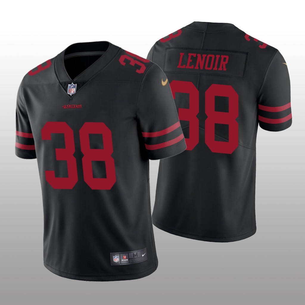 San Francisco 49ers Deommodore Lenoir Black Jersey Vapor Limited - Men's