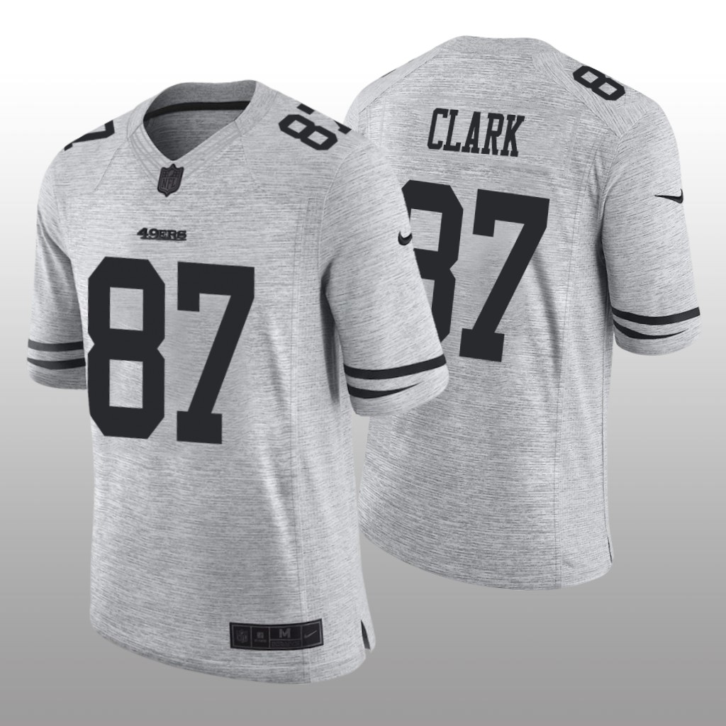 San Francisco 49ers Dwight Clark Gray Jersey Gridiron Gray Limited