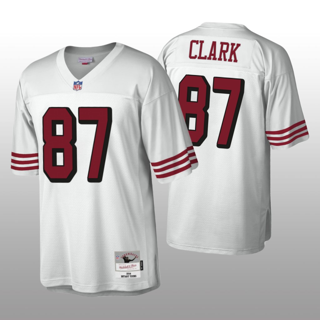 San Francisco 49ers Dwight Clark White Throwback 1994 Legacy - Men's