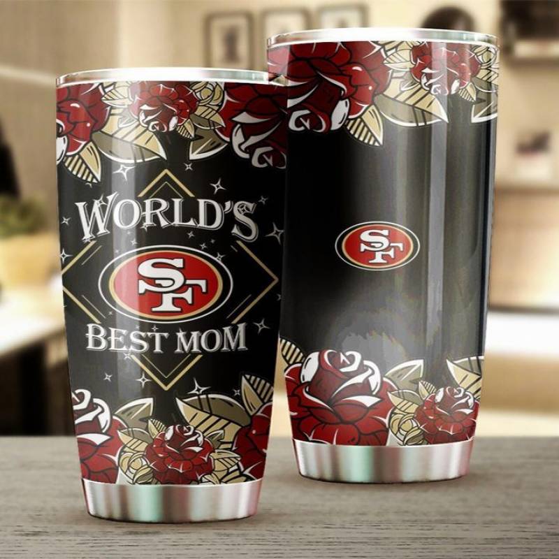 San Francisco 49ers Football World’s Best Mom Tumbler