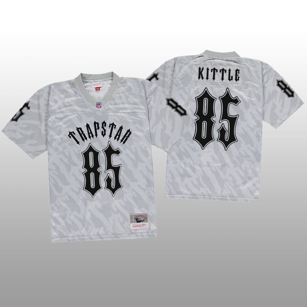 San Francisco 49ers George Kittle Gray Trapstar - Men's