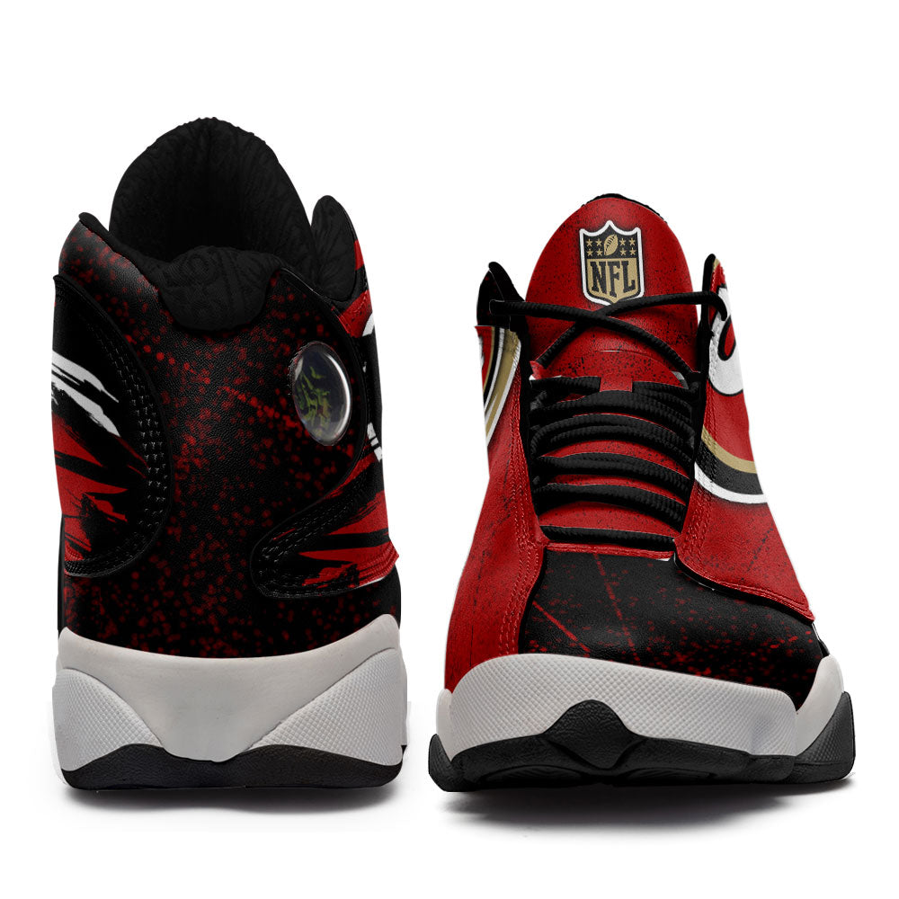 San Francisco 49ers JD13 Sneakers Custom Shoes For Fans