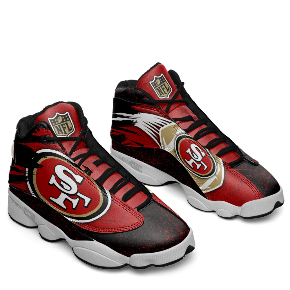 San Francisco 49ers JD13 Sneakers Custom Shoes For Fans