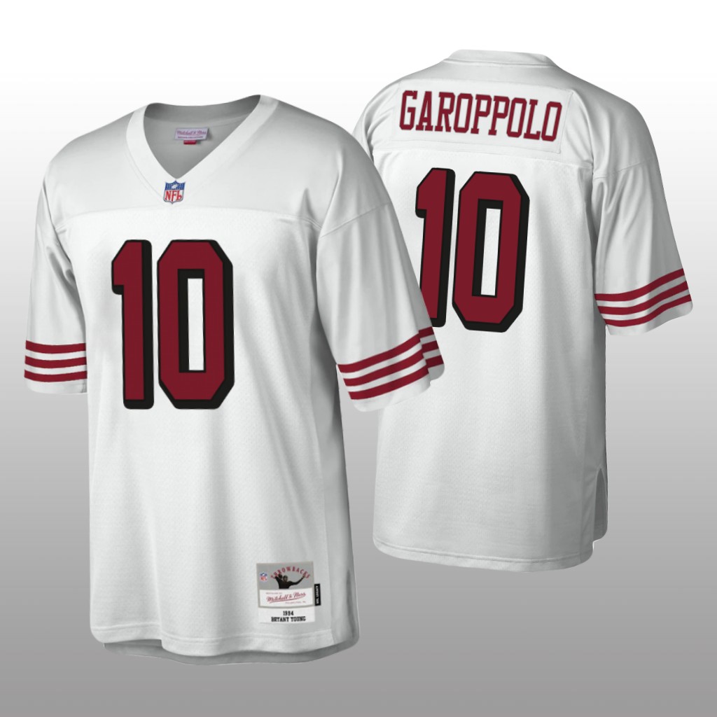 San Francisco 49ers Jimmy Garoppolo White Throwback 1994 Legacy - Men's