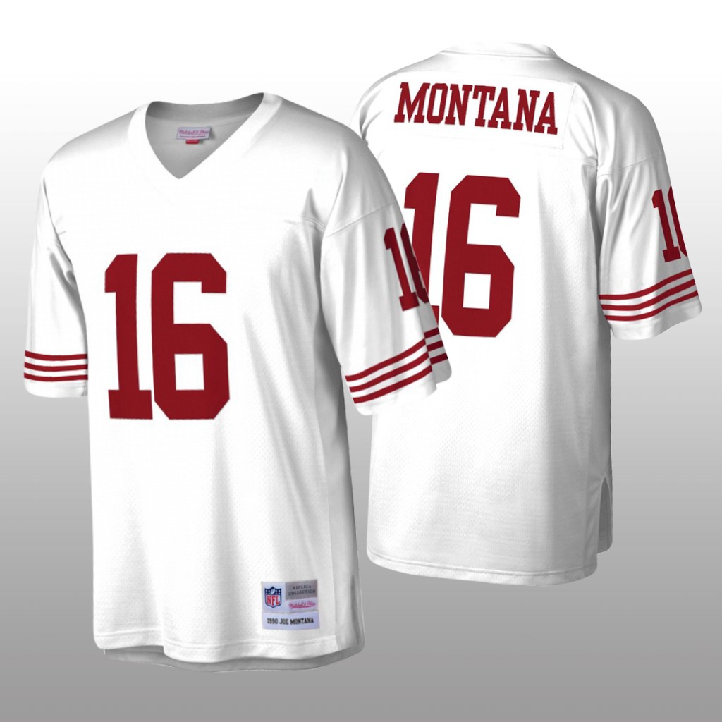 San Francisco 49ers Joe Montana White Legacy Jersey - Men's