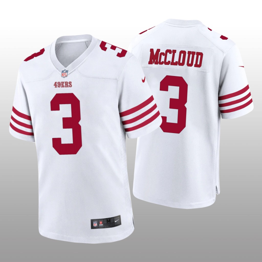 San Francisco 49ers Ray-Ray McCloud White Jersey Game - Men's