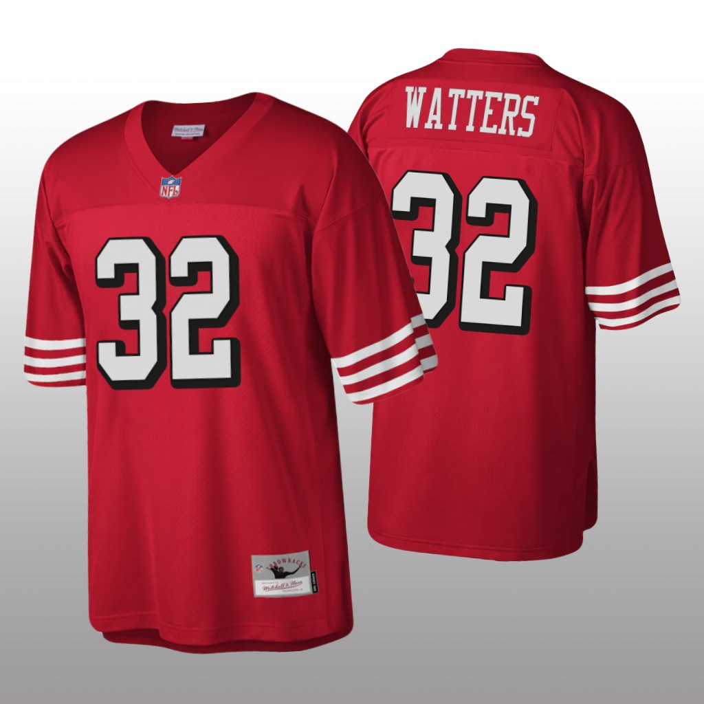 San Francisco 49ers Ricky Watters Scarlet Legacy 1994 Throwback - Men's