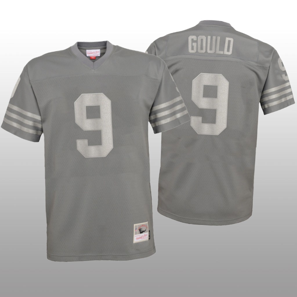 San Francisco 49ers Robbie Gould Charcoal Jersey Metal - Men's