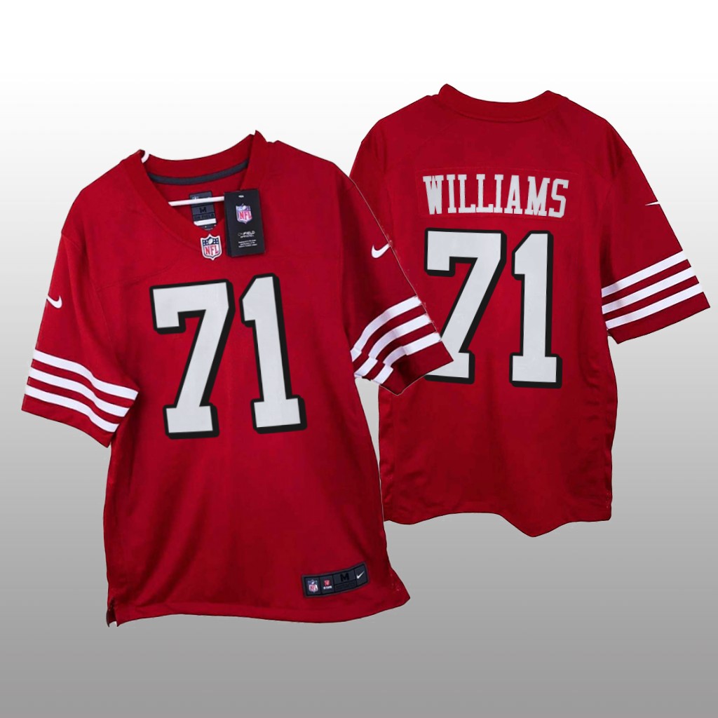 San Francisco 49ers Trent Williams Scarlet Jersey Game - Men's