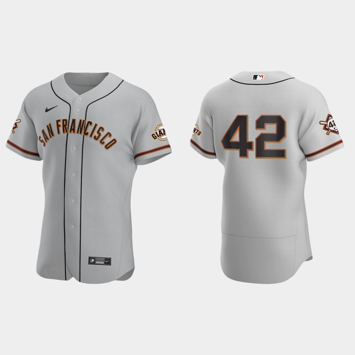 San Francisco Giants Jackie Robinson Day Jersey - Gray