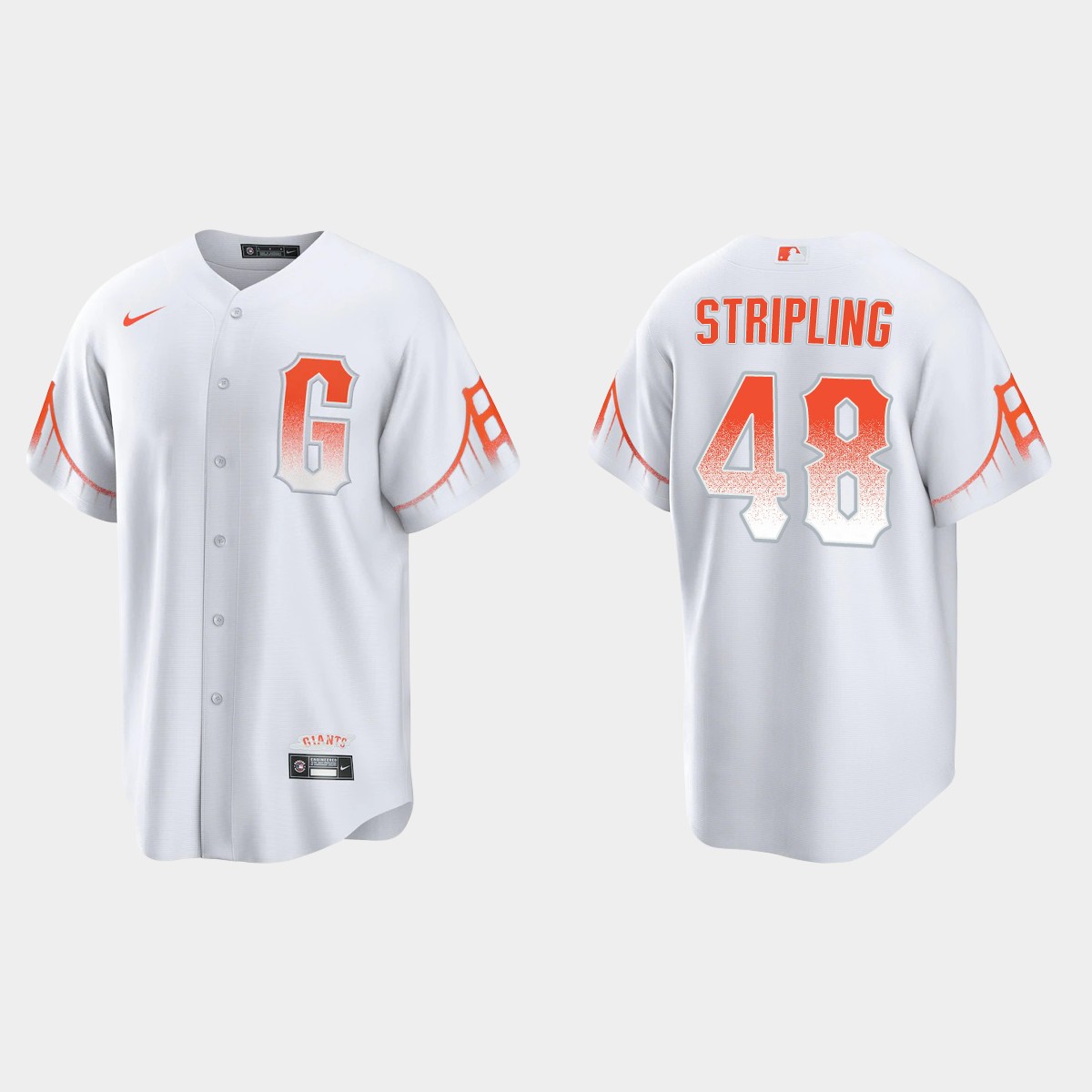 San Francisco Giants Ross Stripling City Connect Jersey - White