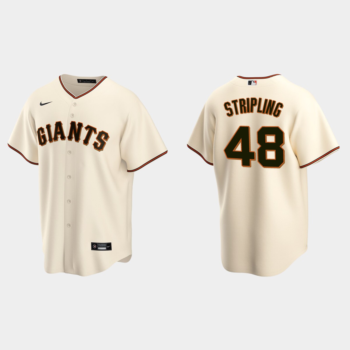 San Francisco Giants Ross Stripling Home Jersey - Cream