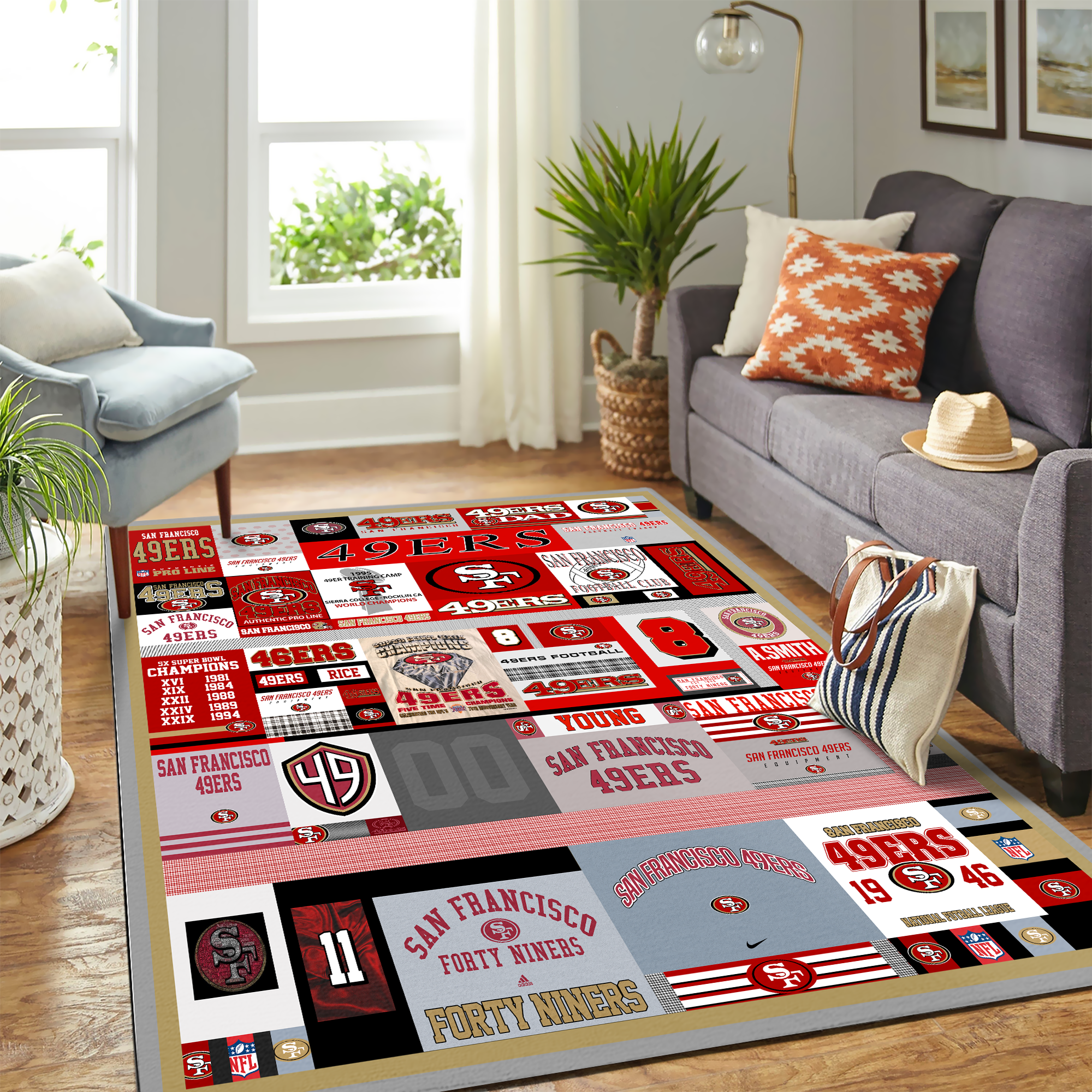 San Francisco Quilt Vcl Mk Carpet Area Rectangle Rug