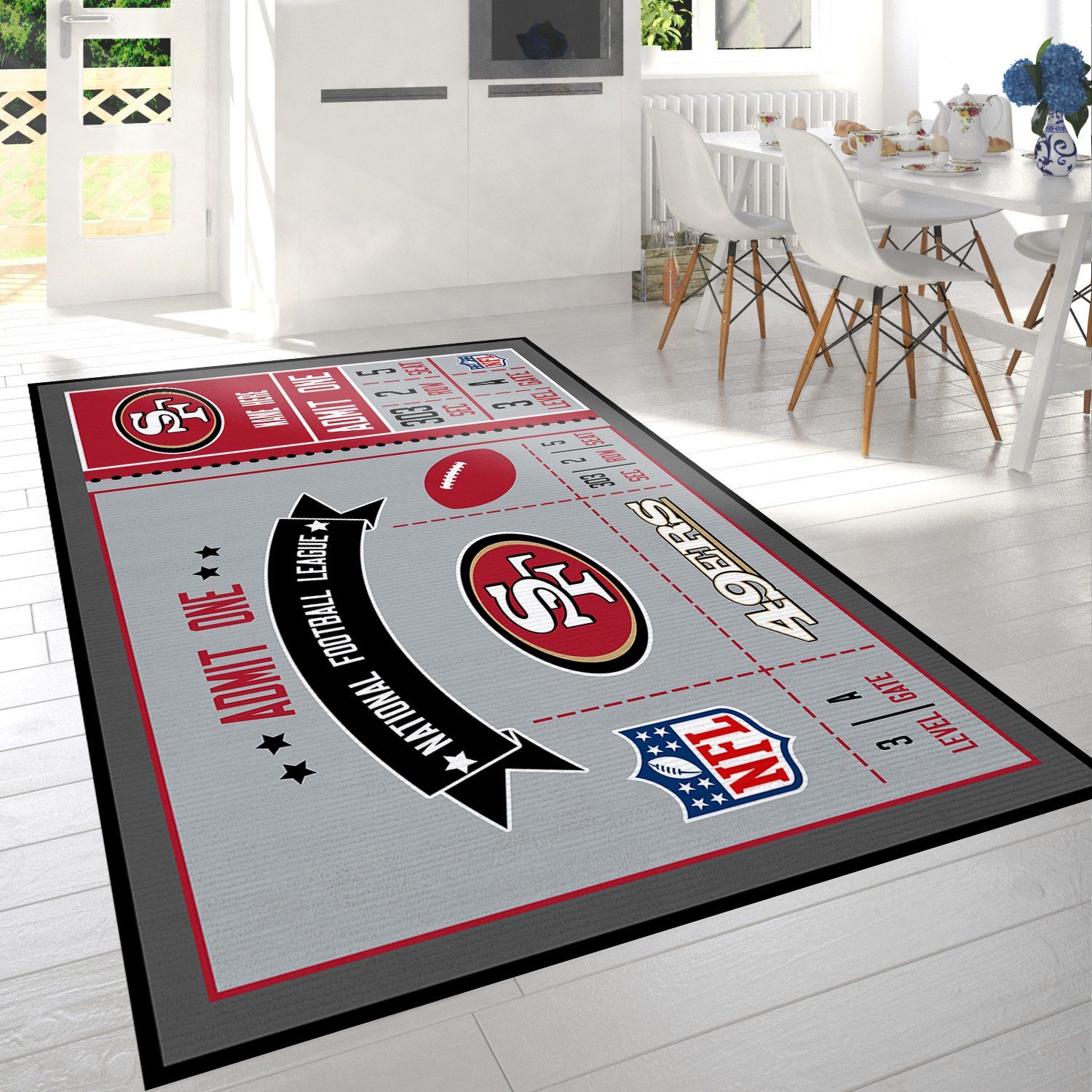 San Francisco Rectangle Rug – Custom Size And Printing