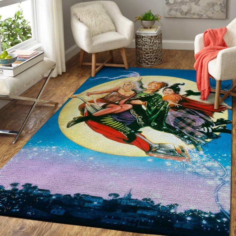 Sanderson Sisters Hocus Pocus Movie Area Area Rectangle Rug