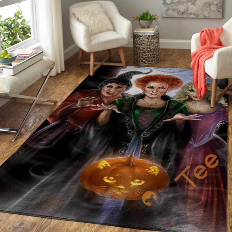 Sanderson Sisters Hocus Pocus Movie Halloween Special Area Rectangle Rug