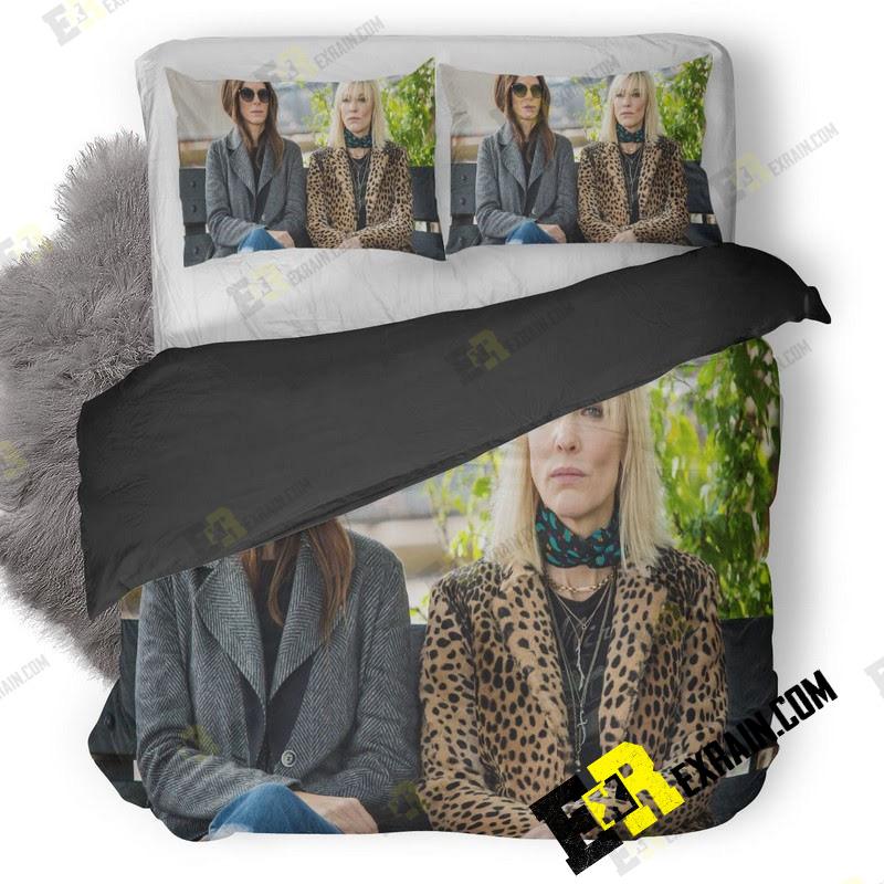 Sandra Bullock And Cate Blanchett In Ocean Be 3D Customized Duvet Cover Bedding Set