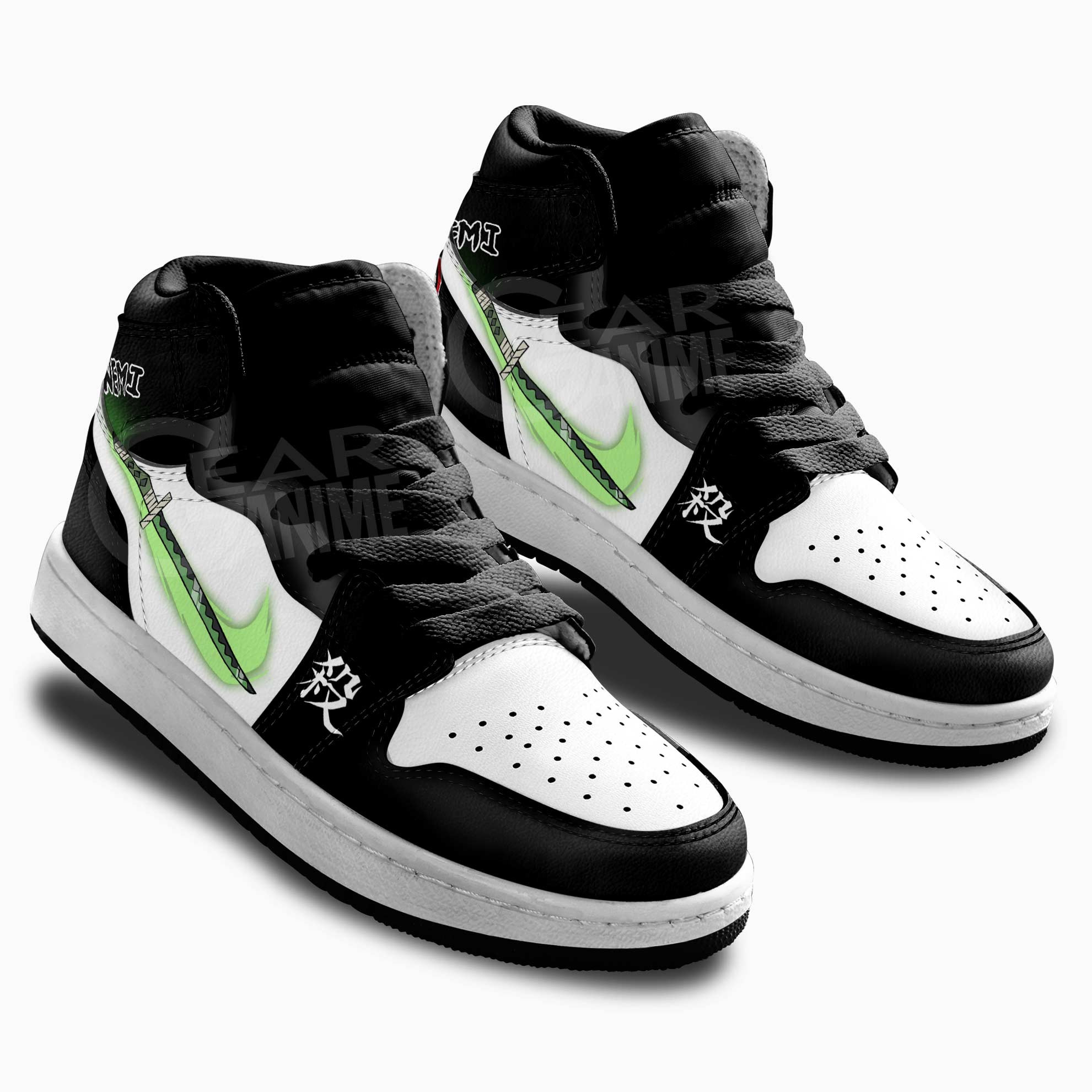 Sanemi Shinazugawa Skills Kids Sneakers Demon Slayer Anime Shoes For Kids