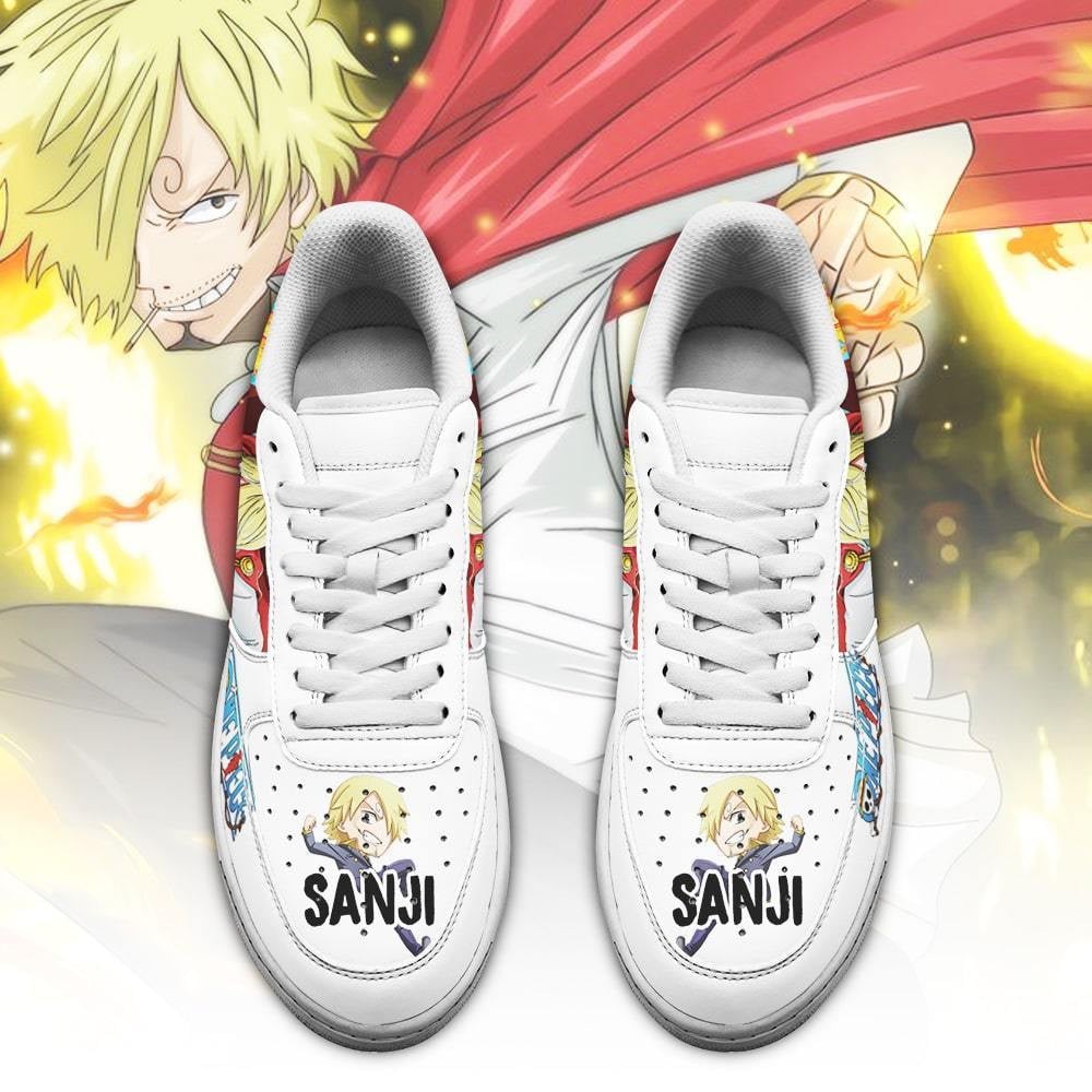 Sanji Air Sneakers Custom Anime One Piece Shoes
