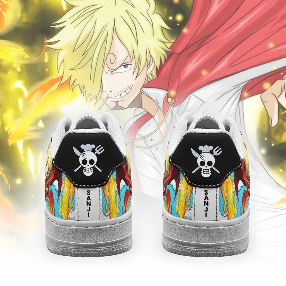 Sanji Air Sneakers Custom Anime One Piece Shoes