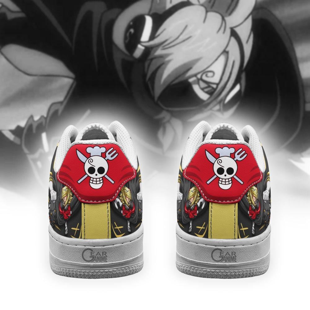 Sanji Raid Suit Air Sneakers Custom Anime One Piece Shoes