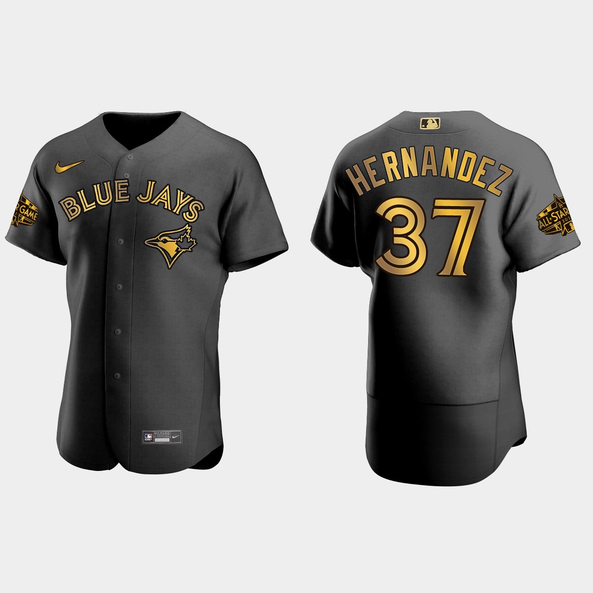 Santiago Espinal Toronto Blue Jays 2022 MLB All-Star Game Jersey - Black