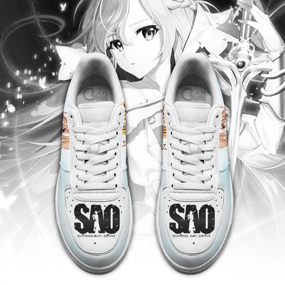 SAO Asuna Yuuki Shoes Sword Art Online Anime Sneakers
