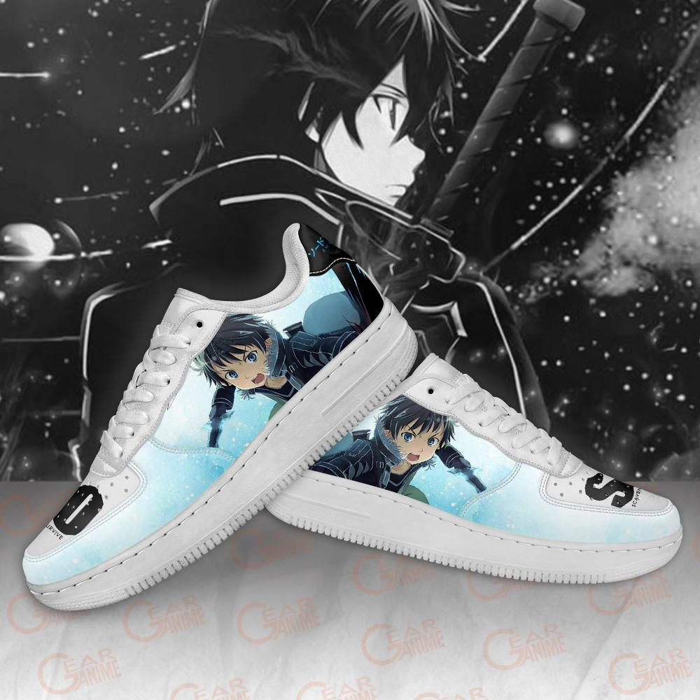SAO Kirito Shoes Sword Art Online Anime Sneakers