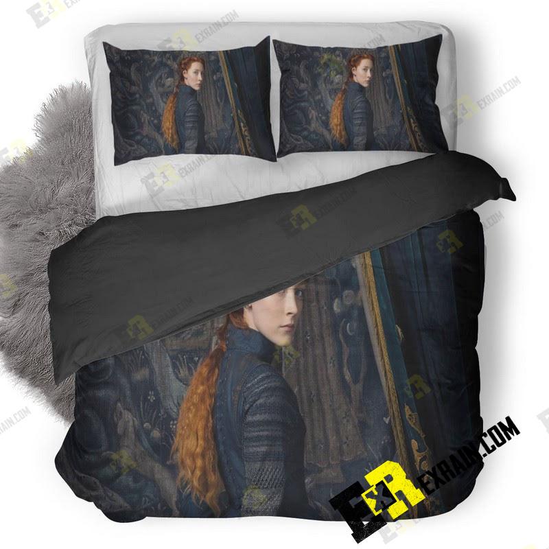 Saoirse Ronan As Mary In Mary Queen Of Scots Movie 5K 53 3D Customized Duvet Cover Bedding Set