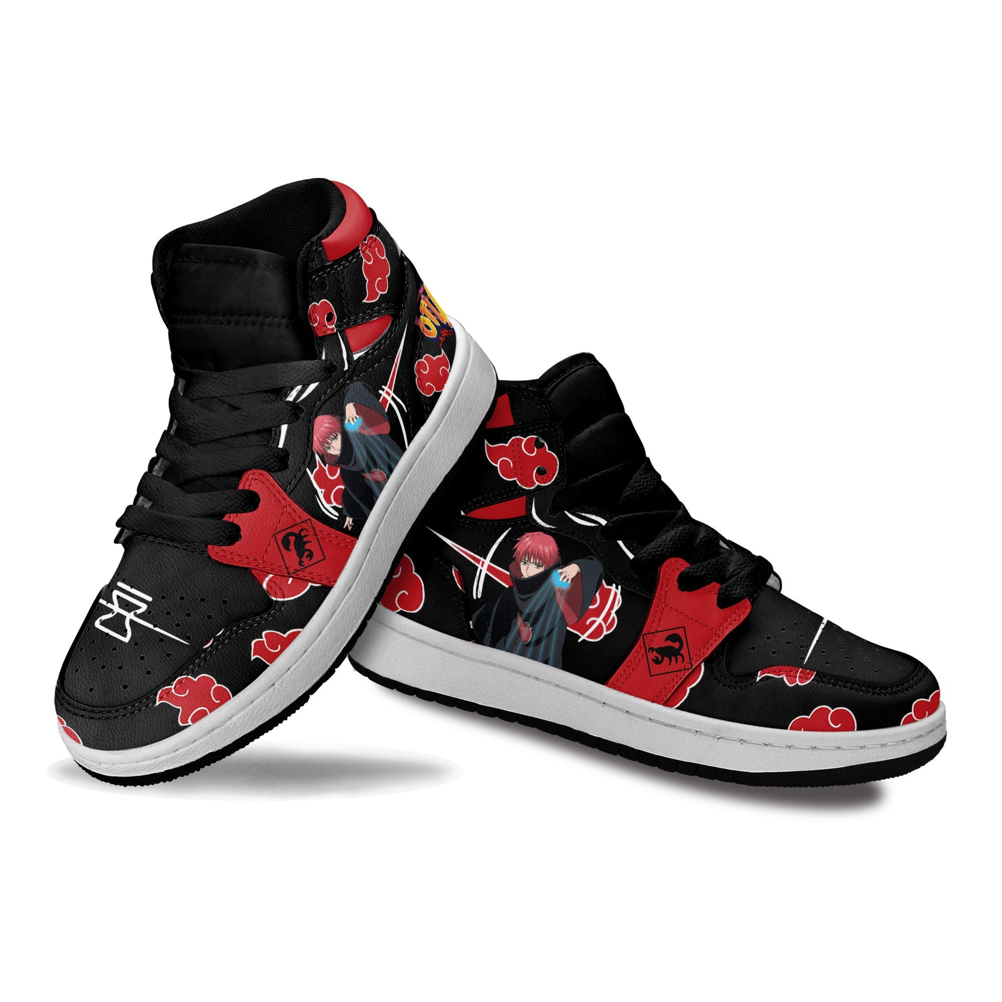 Sasori Akatsuki Kids Sneakers Custom Anime NRT Shoes For Kids