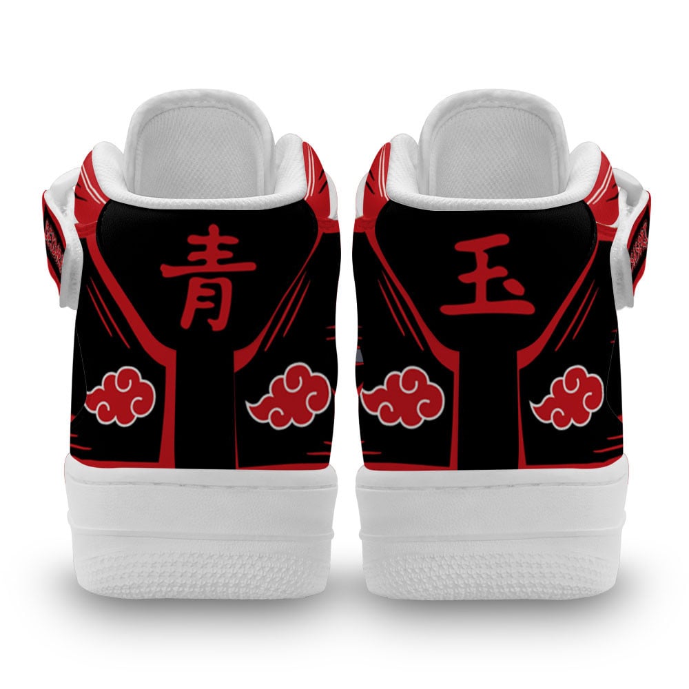 Sasori and Deidara Sneakers Air Mid Custom Akatsuki Anime Shoes