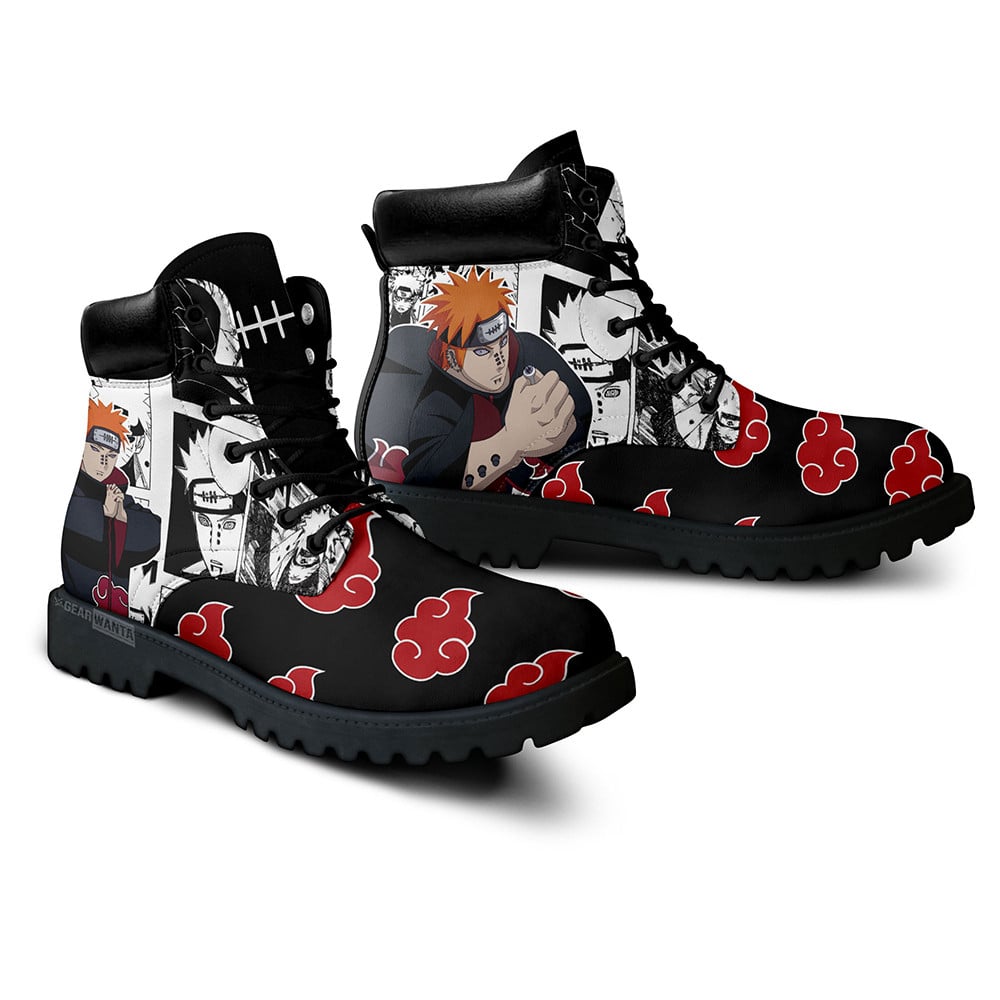 Sasori Boots Custom Anime Shoes Mix Manga Style
