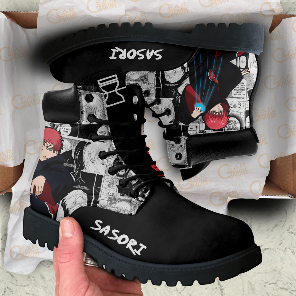 Sasori Boots Manga Anime Custom Shoes