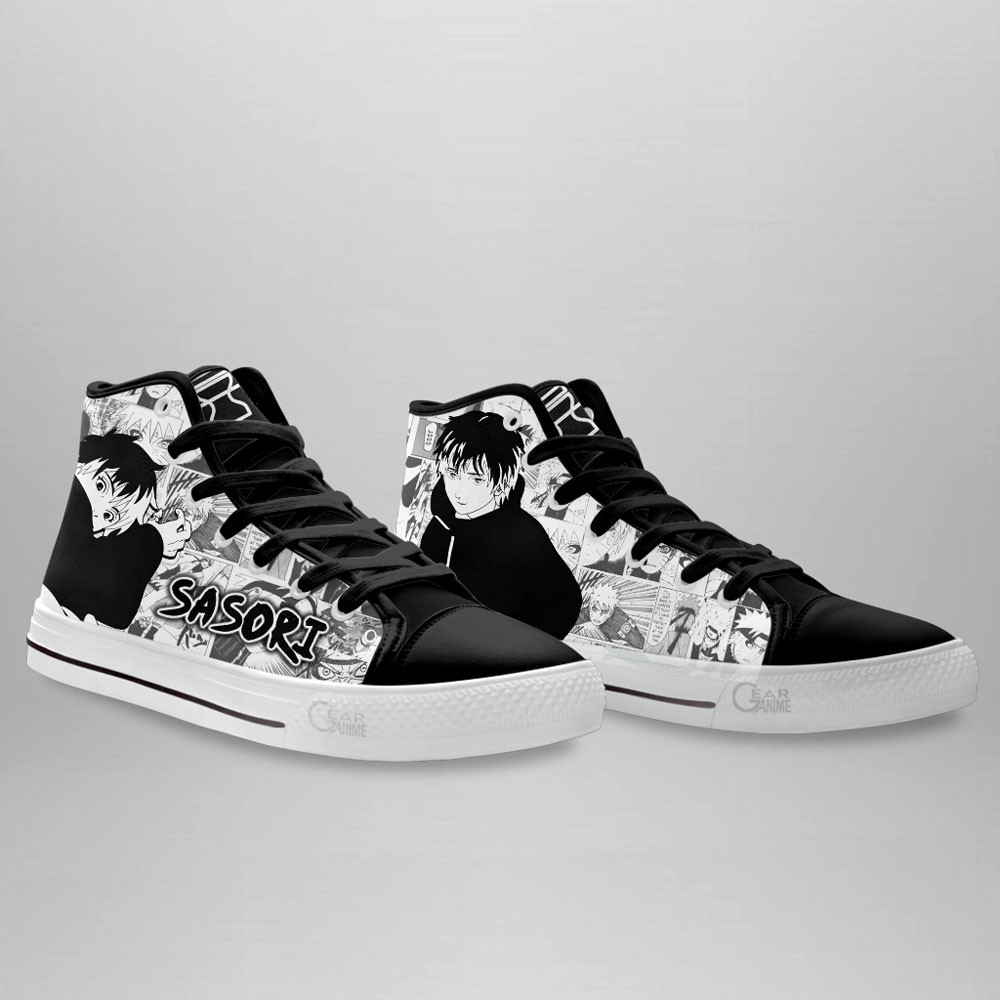 Sasori High Top Shoes Custom Manga Anime Sneakers
