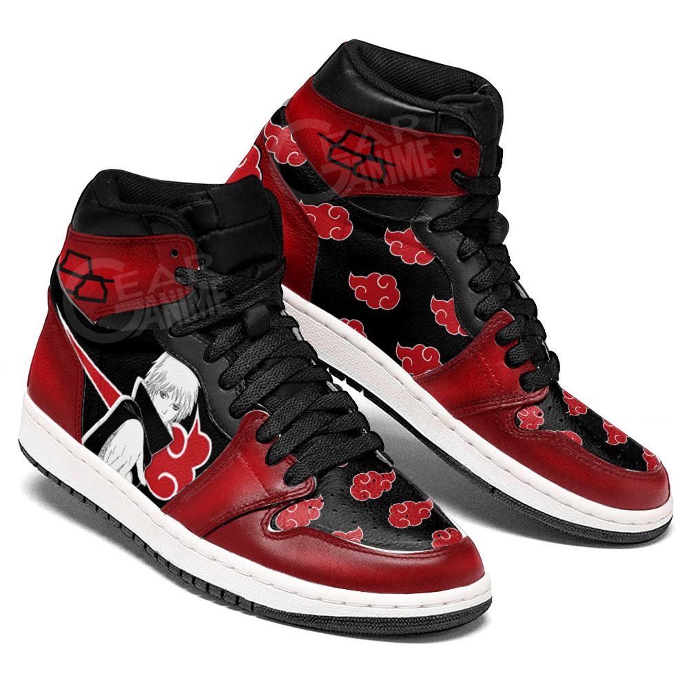 Sasori JD1s Sneakers Akatsuki Anime Shoes For Fans, Air Jordan Hightop