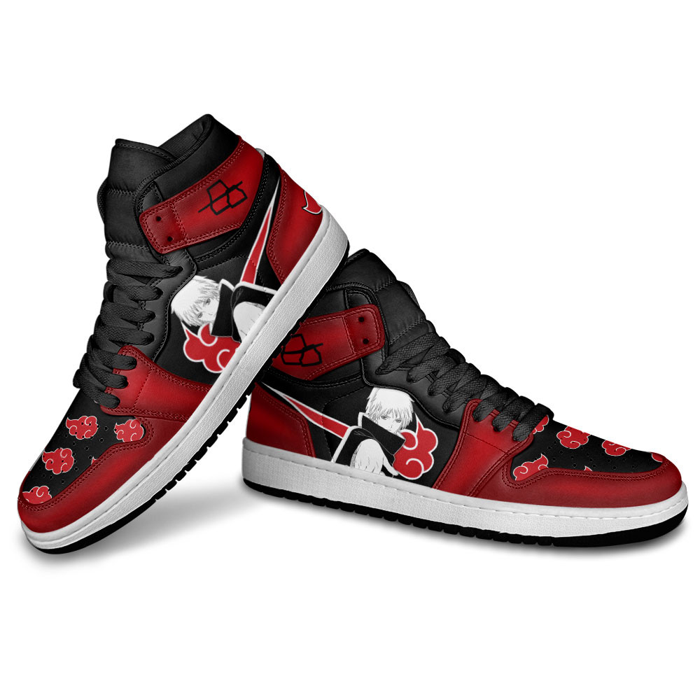 Sasori JD1s Sneakers Akatsuki Anime Shoes For Fans, Air Jordan Hightop