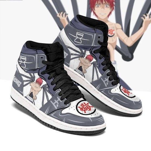 Sasori Naruto Anime 1 High Top Air Jordan Sneaker, Air Jordan Hightop