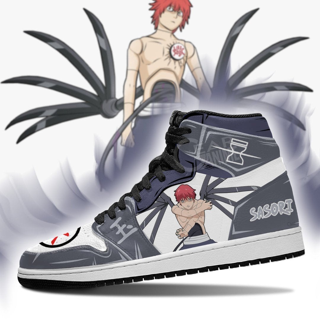 Sasori Shoes Puppet Costume Anime JD1s Sneakers, Air Jordan Hightop
