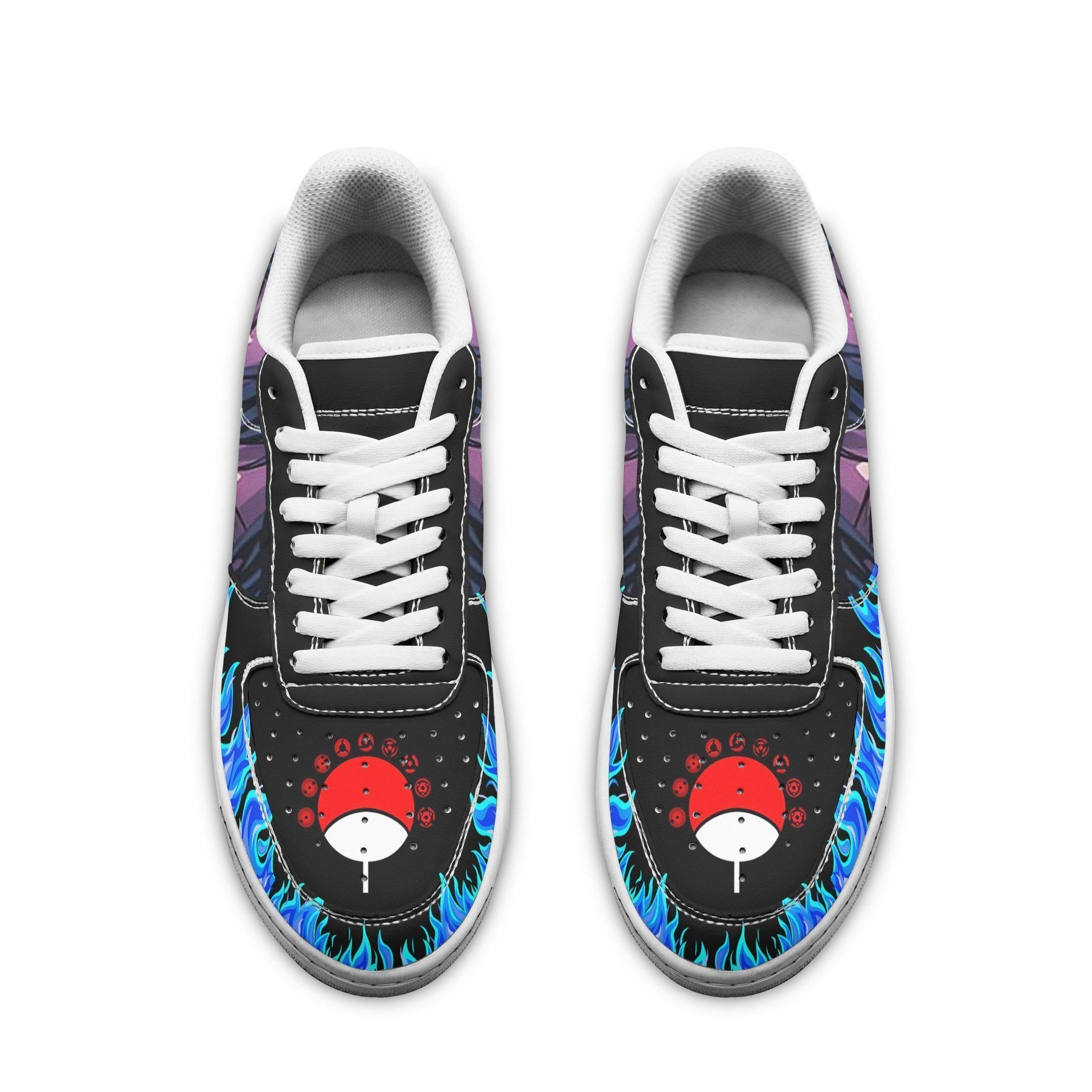 Sasuke Eyes Air Sneakers Sharingan Custom Anime Shoes