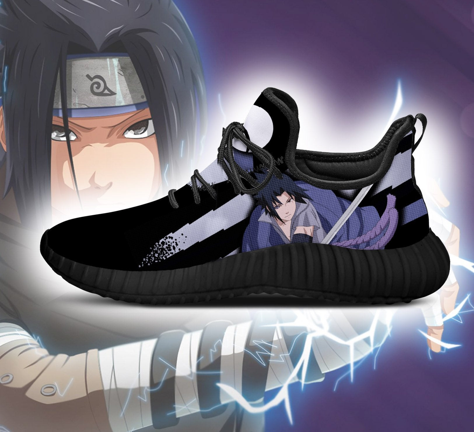 Sasuke Jutsu Reze Shoes Anime Shoes Fan Gift Idea